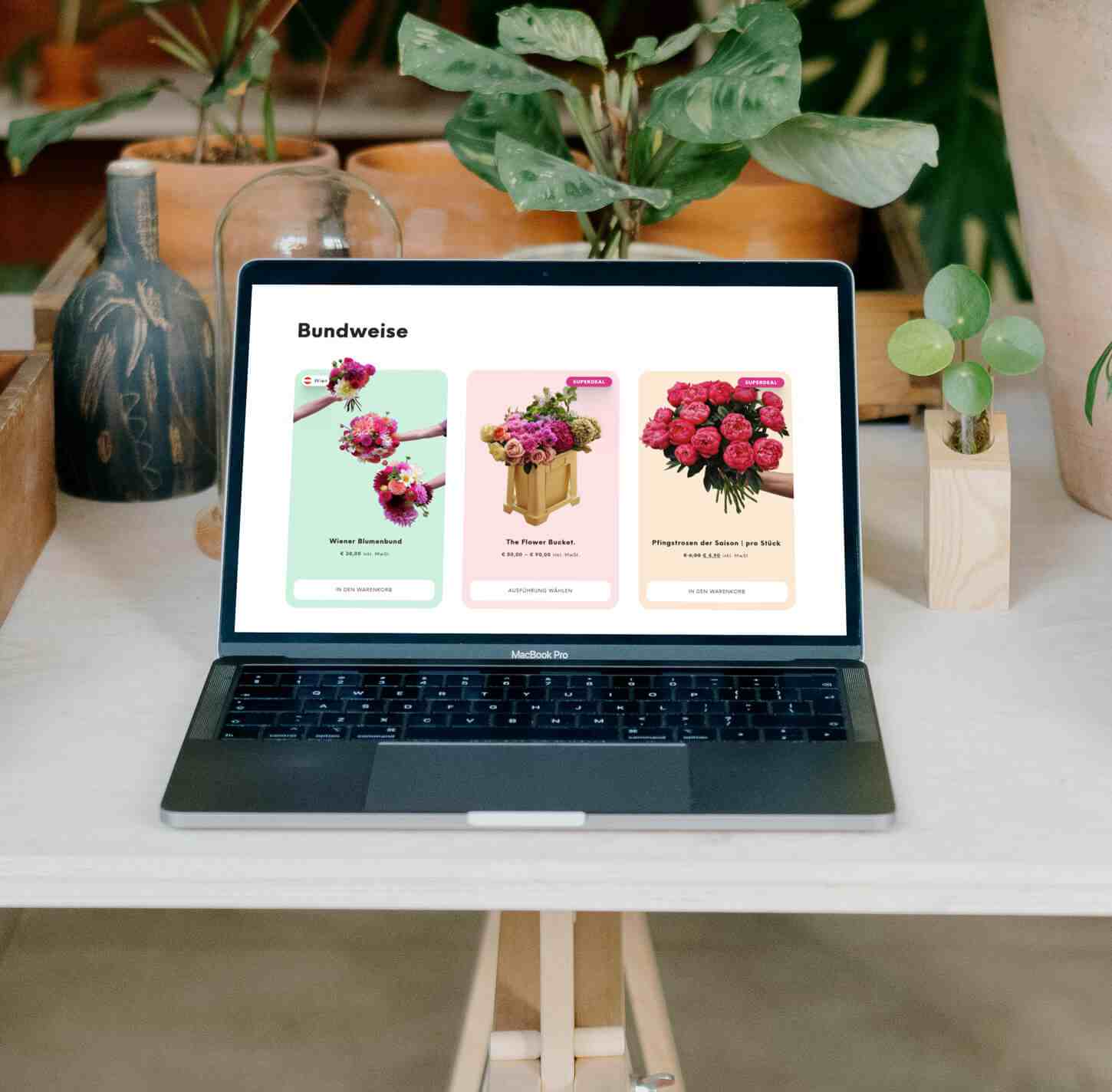 Screenshot der Produktansicht von Dolls Blumen designed von Anton Waldburg
