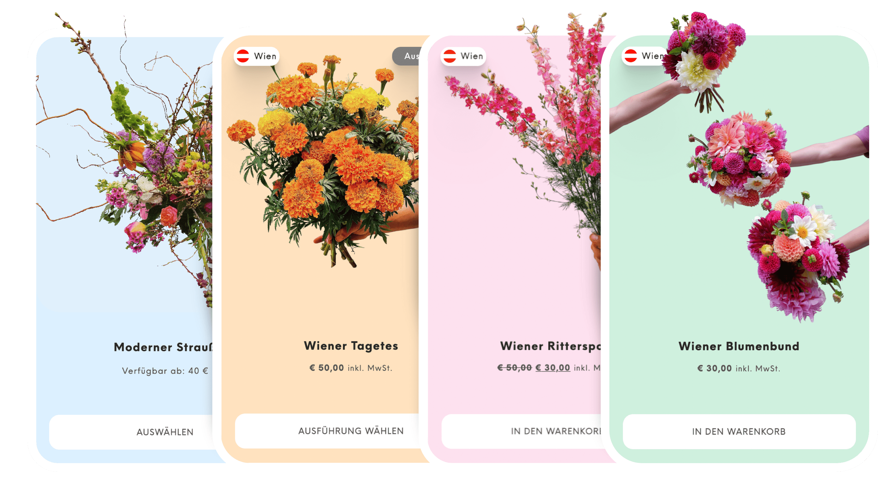 Screenshot der Produktansicht von Dolls Blumen
              designed von Anton Waldbur
