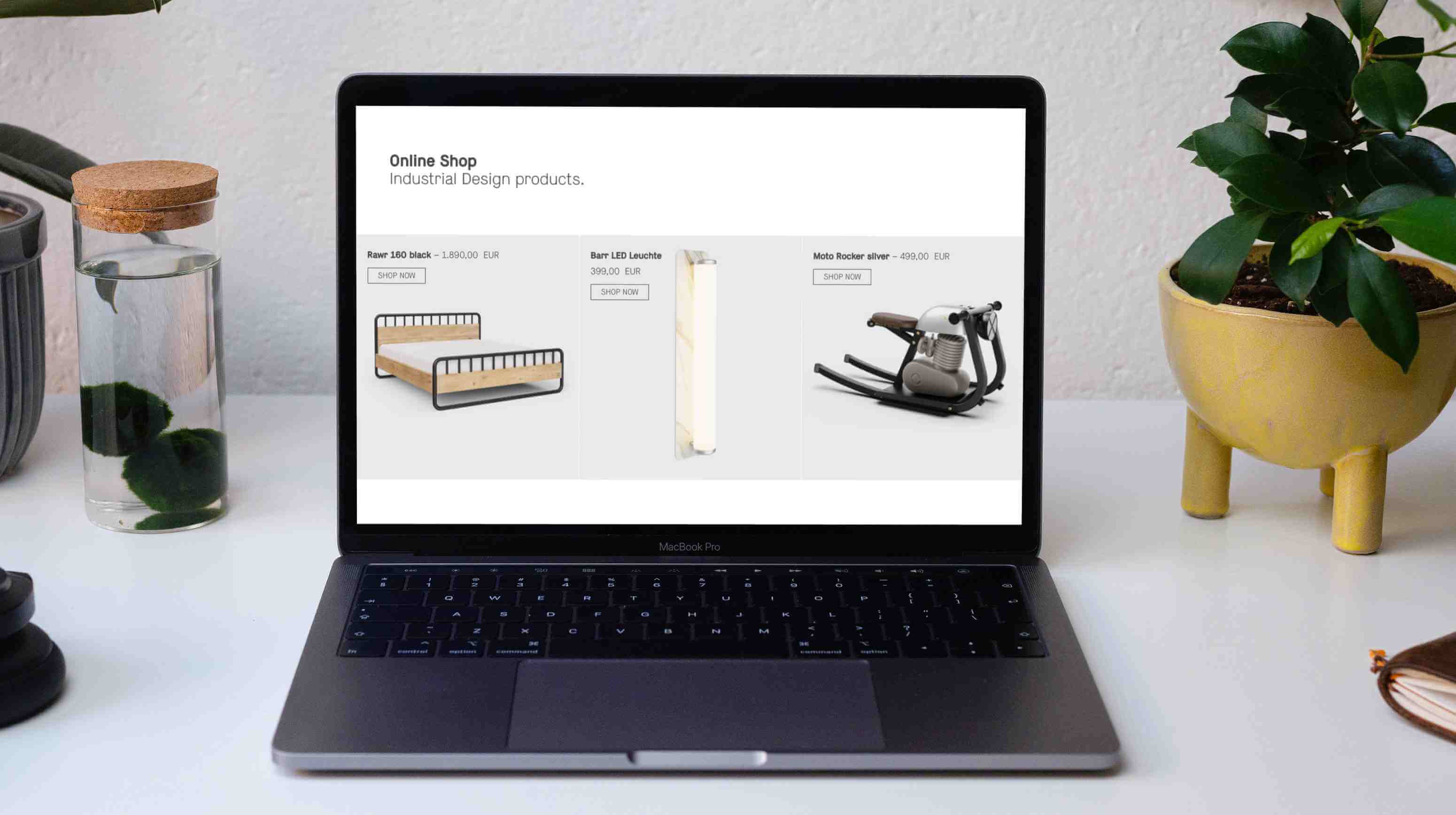 Screenshot der Produktansicht von Felix Monza designed
von Anton Waldburg
